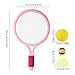 Children Tennis Racket Set Badminton Racket with Tennis and 2 Shuttlecocks for Kid Boy Girl Beach Game Outdoor Playing Beginner Badminton Racquet