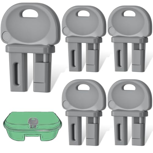 Qualirey 5 Pcs Mouse Station Key Rat Bait Stations Replacement
