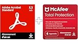 McAfee Total Protection: Profitez d'un antivirus primé optimisé par l'IA avancée McAfee qui vous protège contre les menaces émergentes et en constante évolution