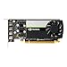 PNY Nvidia Quadro T1000 Grafikkarte, 4 GB, GDDR6, Single-Slot, Low-Profile, 896 CUDA-Kerne, 128 Bit, 160 GB/s, 4 x Mini DisplayPort 1.4, 50 W Stromverbrauch, PCI Express 3.0 x16