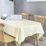 ✧ GRÖSSENWAHL ✧ Die Tischdecke kann an allen vier Seiten ca. 20-30cm herunterhängen, Sie können die Tischdeckengröße nach Ihren tatsächlichen Bedürfnissen wählen. Da es manuell gemessen wird, kann die Größe einen Fehler von ±1 cm aufweisen. Da unterschiedliche Monitore und Aufnahmelichter Farbunterschiede verursachen können, beziehen Sie sich bitte auf das tatsächliche Objekt.