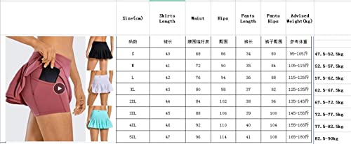 Saia de tênis feminina esportes esportes yoga shorts saia curta cor sólida motim fitness shorts de c