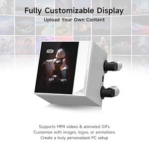 PCCOOLER DC360 360mm AIO CPU Cooler, 2.4-inch IPS LCD, ARGB Fans, White — photo 3 of 6