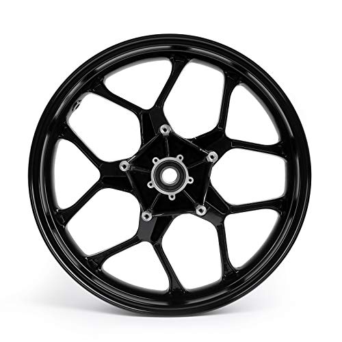 Areyourshop Motorcycle Front Wheel Rim 17\" For Yamaha YZF R1 2015 2016 2017 Black - Thumbnail 4