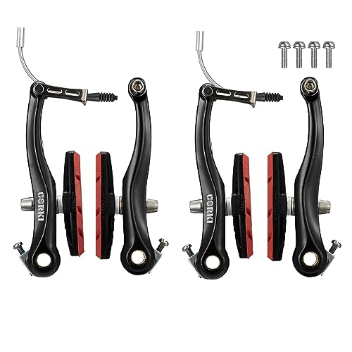 Freni Bicicletta Set Freni V-Brake Per Bici - Anteriore E Posteriore, Lega Di Alluminio, Per Mountain E Road Freni Anteriore Posteriore Bici - Foto 6