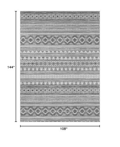 Image of cotiled Boho 9x12 Area Rug for Living Room: Large Moroccan Washable Rug