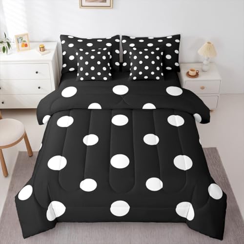Feelyou Polka Dot 7 Piece Bedding Set for Kids by Feelyou - Used condition - US$27.01