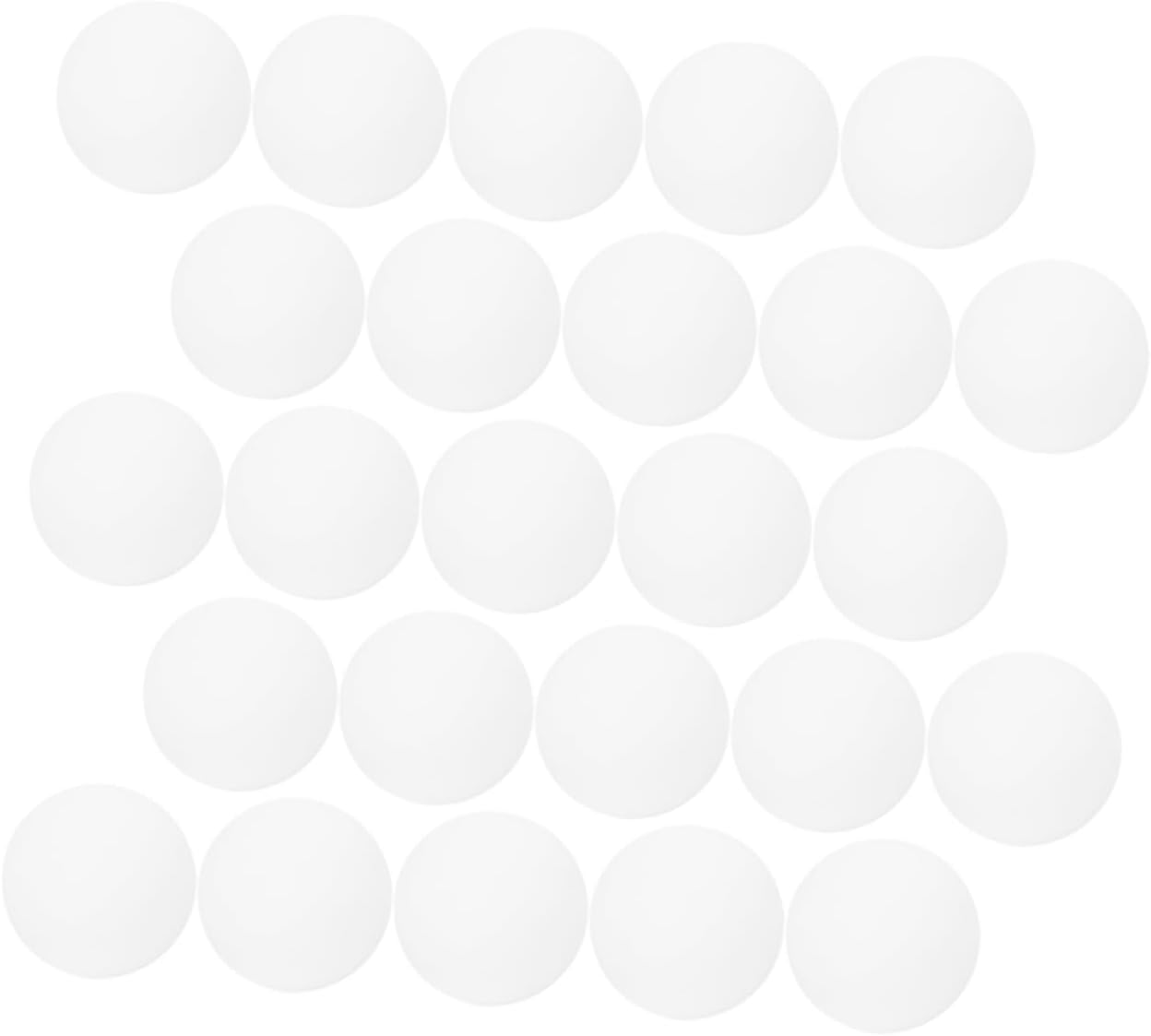 POPETPOP Table Pong Plain Bulk Practice Picker Abs White