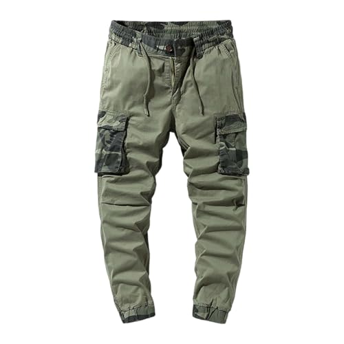 Pantalon de randonnée rétro homme à taille élastique pour l'extérieur