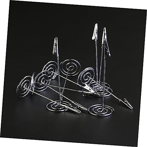Support en métal NUOBESTY avec base stable pour cartes de table