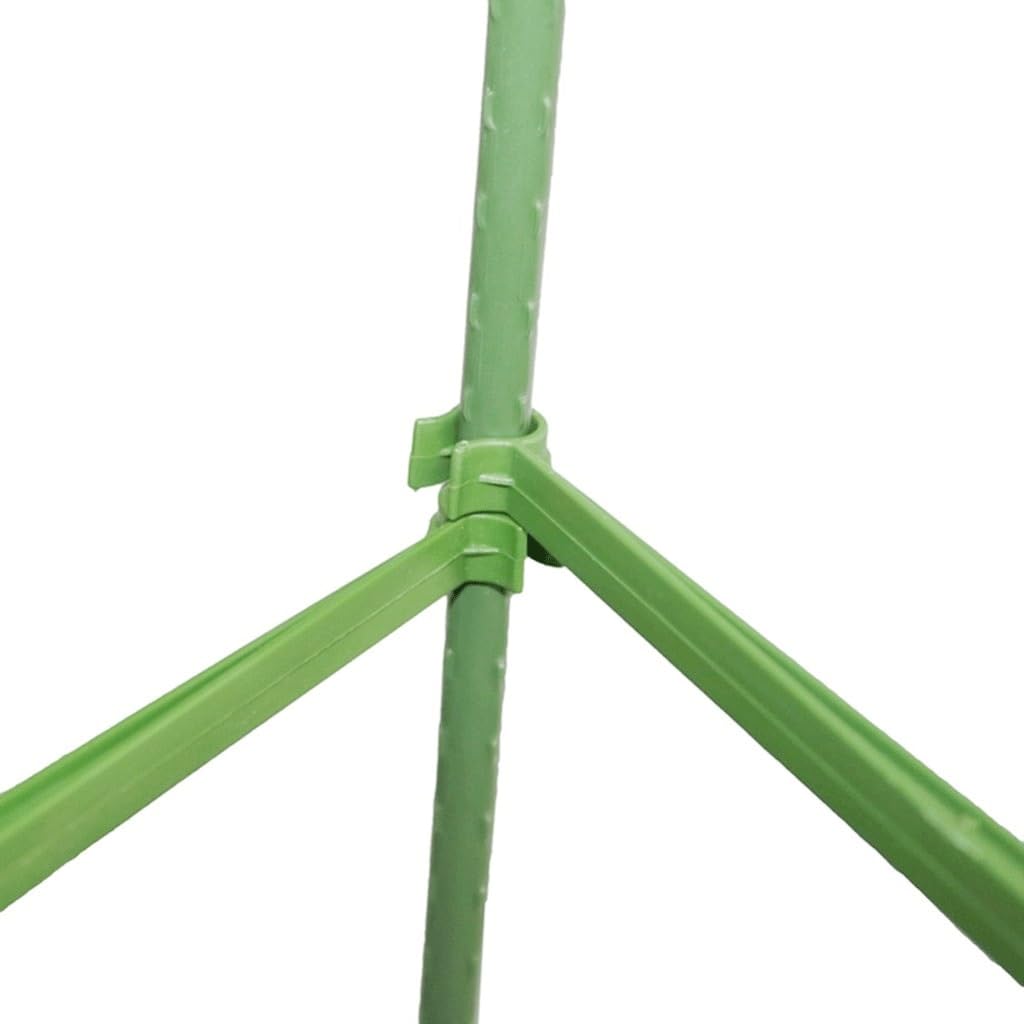 50 PCS Pianta Asta di Supporto Asta Connettore Fisso, per Giardinaggio Vines Vines Arrampicata Pianta Pianta Asta di Collegamento (Size : 11 x 320mm)