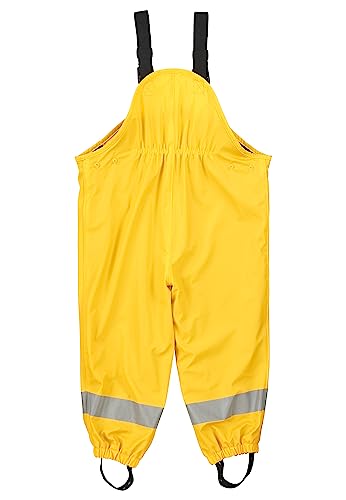 Sterntaler Regenhose gefüttert uni - Kinder Regenhose wasserdicht - Unisex Matsch- und Buddelhose mit verschweißten Nähten und elastischen… – Ansicht 2