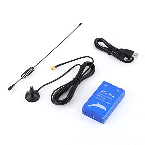 RTL.SDR USB Tuner Receiver RTL2832U+R820T2 100KHz-1.7GHz UHF UV HF AM FM Radio