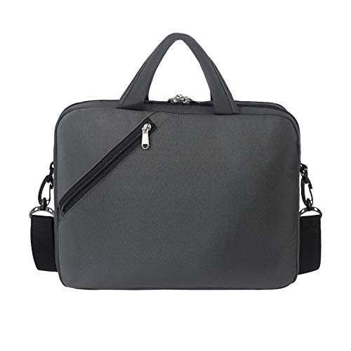 Image of TLC MU 4-14 L Office Laptop Sling Messenger Portfolio Bag with Adjustable Strap -TLCMU4O (Grey)