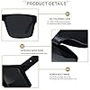 LYZOIT Square Sunglasses for Men Women Polarized Oversized Big UV Protection Rectangle Shades