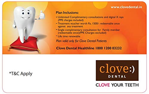 Clove Dental Dental Health Membership Plan 2 0 Amazon In Health Personal Care