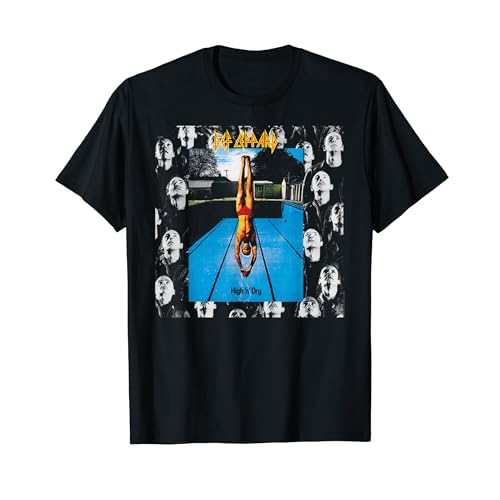 デフ・レパード-ハイ・アンド・ドライ Tシャツ