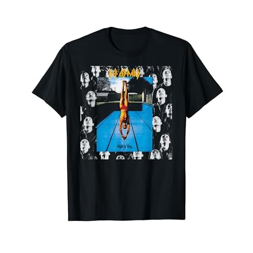 デフ・レパード-ハイ・アンド・ドライ Tシャツ
