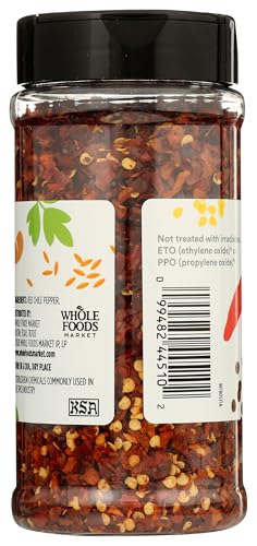 365 by Whole Foods Market, Crushed Red Chile Peppers, 4.76 Ounce