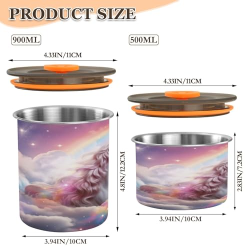 Envase hermético de acero para café 500ml Blueangle miniatura 2
