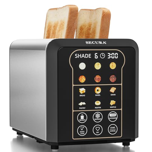 Secura tostador inteligente de 2 rebanadas