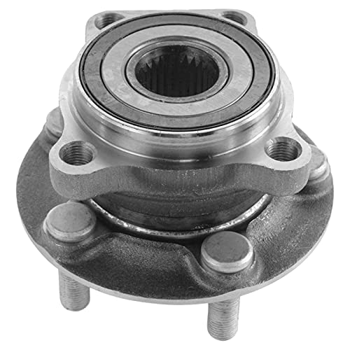 Image of TRQ 2 Piece Front Rear Wheel Bearing and Hub Assembly Set Front and Rear