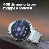 Amazfit Active 3 Premium GPS Running Smart Watch 45mm, 1.32" AMOLED Sapphire Display, 12-Day Battery, 4GB, NFC, Offline Maps, 170+ Workouts, 5 ATM, Heart Rate & Fitness Tracker for Android & iPhone - 6