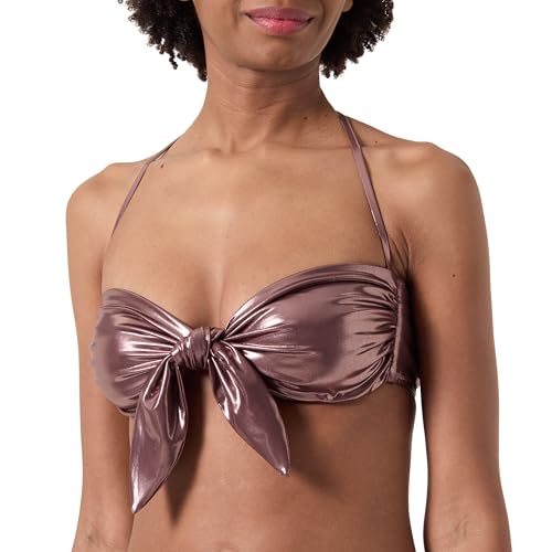 Haut de bikini Pinko Rubicon en jersey techno effet mouillé chic