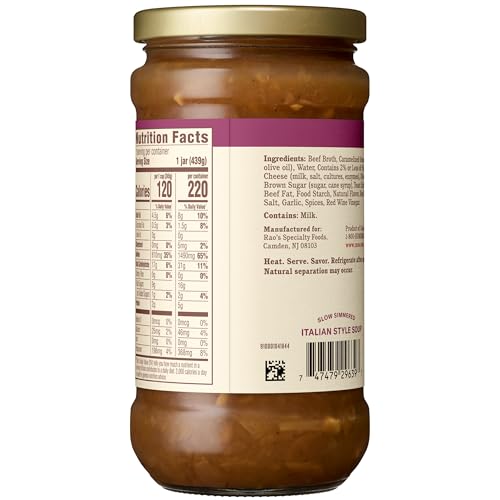 Image of Rao's Homemade For Home French Onion Soup, 15.5 oz (Pack of 4)