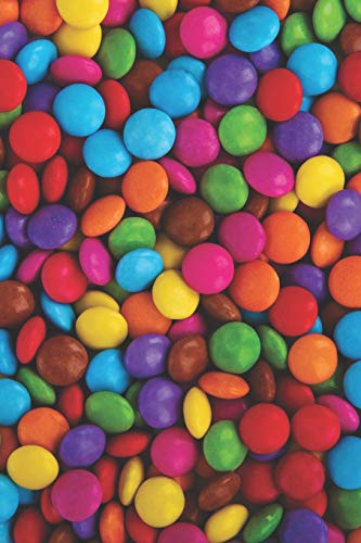 Notes: Lined Notebook | 120 Pages (6 x 9 inches) | Ruled Writing Journal With A Colorful Assorted Chocolate Button Candy Cover image 3
