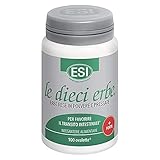 esistallesda  ESI Le Dieci Erbe + Forte 100 Ovalette Regola Intestino Lassativo Digestione