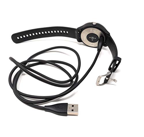 System-S USB Cable for Garmin Fenix 5 100 cm Black - Image 4