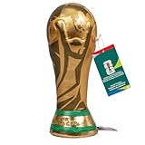 Jazwares FIFA® JPFI00012 World Cup 26™ Pokal aus Plüsch - 25 cm - offizieller 2026 World Cup Sammlerartikel - ab 3 Jahren - offizielles Produkt