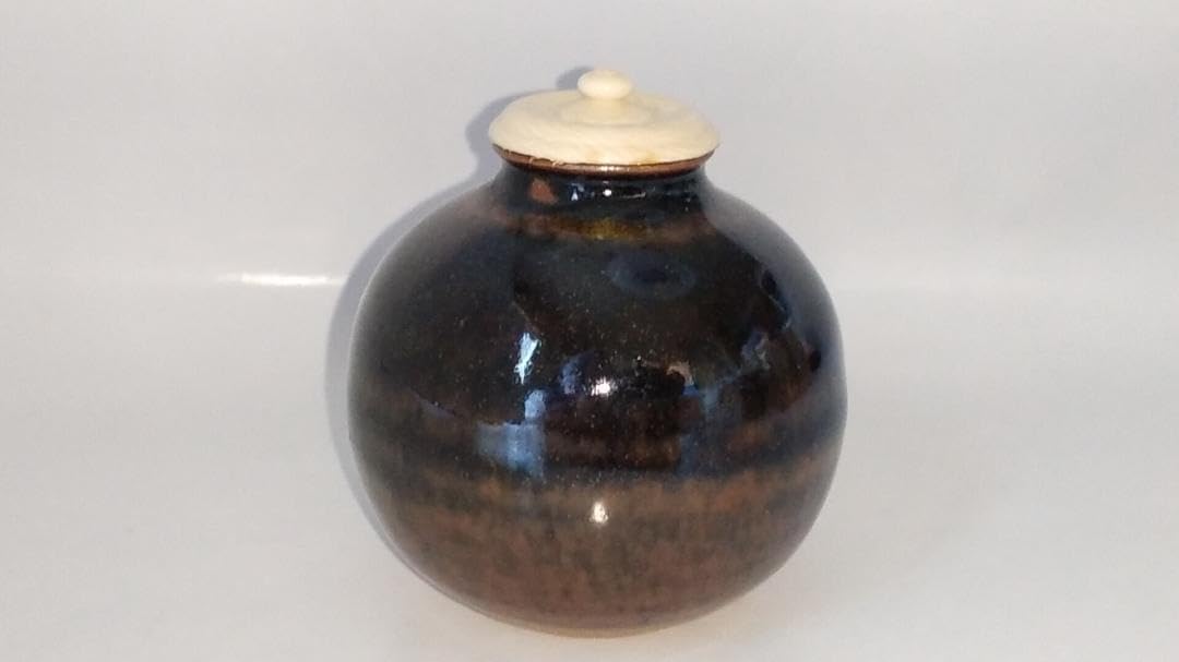 茶道具 大野昭和斎作 肥松生地漆 棗 共布 表千家 即中斎極め箱 V 8751