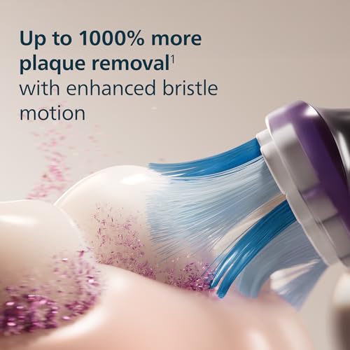 Image of Philips Sonicare G3 Two-in-One - Genuine Replacement Electric Toothbrush Heads for Plaque Control and Gum Care, 2 Brush Head Pack Up to 6 Month Supply, Black, HX9052 /95