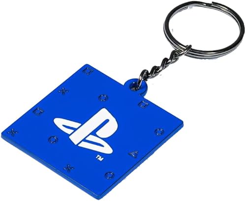 Llavero oficial de Playstation inspirado en Japón, multicolor, talla única, Multicolor-
