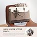 LOVEVOOK Laptop Handbags for Women, 15.6 Inch Ladies Work Bags Large Tote Bags with Compartments, PU Leather Womens Handbag Shoulder Bag for Office School Teacher Shopping Business
