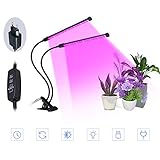 ✔ 【Reduzierte Wärmeentwicklung】: Die Pflanzenlampe ist einfach zu montieren und bedienen. Zudem ist die Pflanzenlampe umweltfreundlich, da sie weder ultraviolettes Licht noch Infrarotstrahlungen hat. Außerdem hat sie eine gute Wärmezertreuung, so wird die Hitze schnell reduziert.