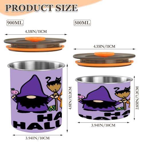Lata para café hermética KEEPREAL 17oz acero inox miniatura 2