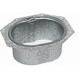 AMERIMAX HOME PRODUCTS 29051-MW/NE/SE 2x3 Galvanized Drop Outlet