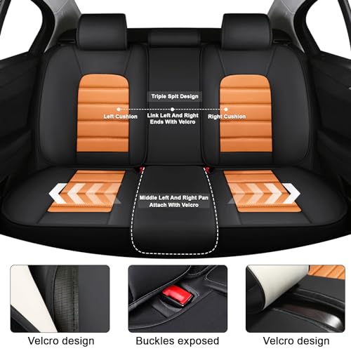 Image of 5 Car Seat Covers for Ford Bronco Sport 2021-2026