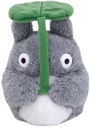 Studio Ghibli - My Neighbor Totoro - 5" Totoro with Leaf Beanbag, Studio Ghibli Plush