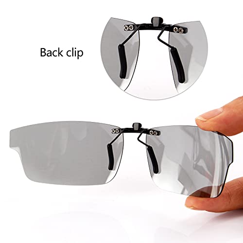 Image of Polarized CLIP-ON Sunglasses for Oakley Crosslink OX8027 53x17