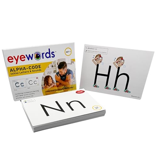 Cartes pédagogiques Alpha-Code lettres initiales et sons pour apprentissage lecture phonétique