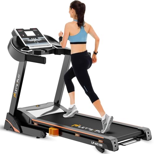 Let's Play® LP-100AC Auto Incline Treadmill for Home Foldable Gym...