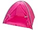 Sophia's Hot Pink Camp Set for 18 inch Dolls, Includes Hot Pink Camping Tent and Silver & Pink Doll Sleeping Bag