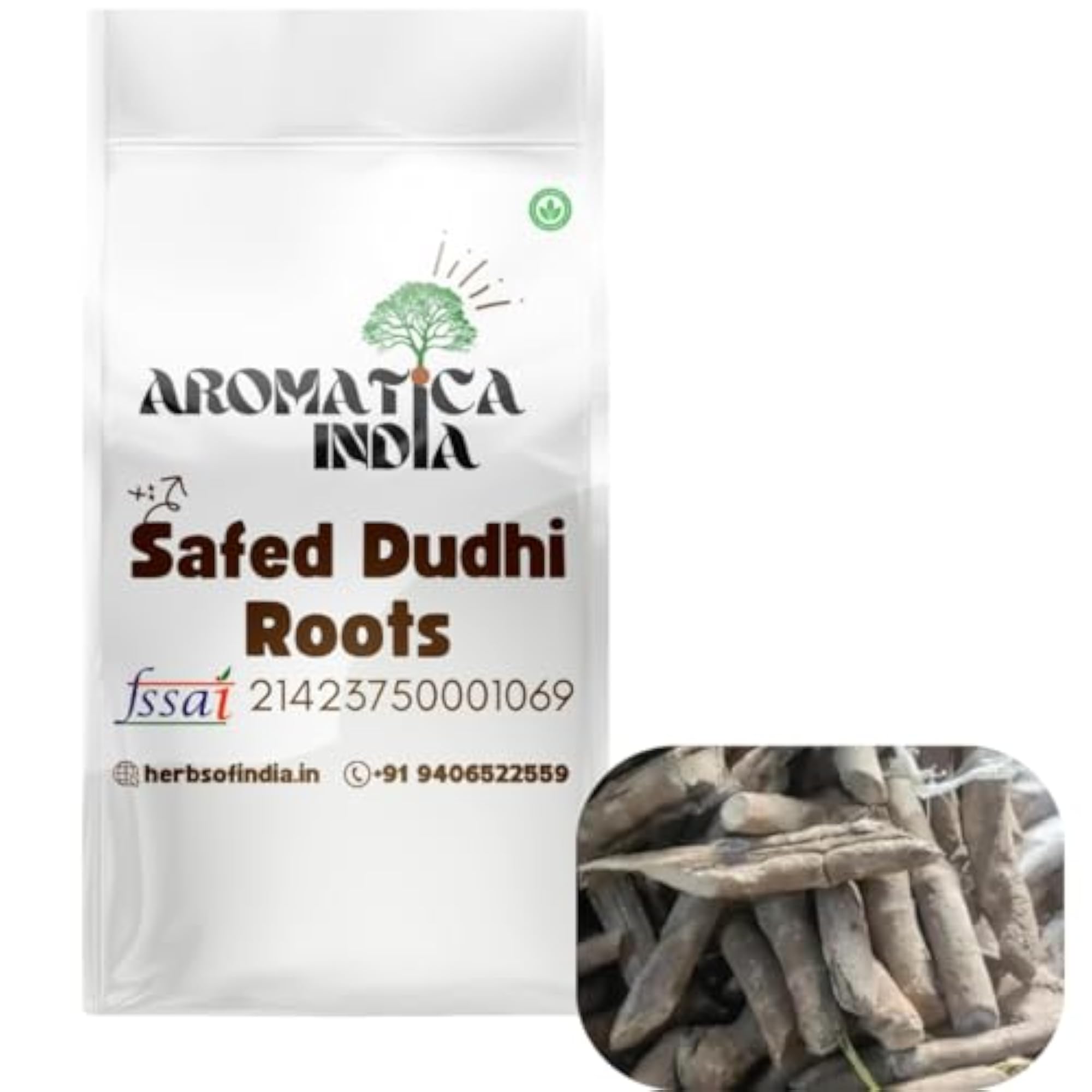 Aromatica Safed Dudhi Roots 100% Pure & Natural