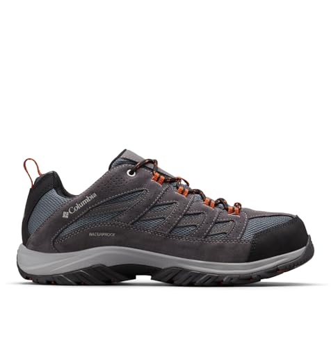 Columbia Men's Crestwood Waterproof, 2024 Graphite/Dark Adobe, 13