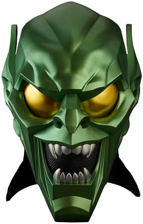Marvel Legends Series Green Goblin Premium Roleplay Helmet, Spider-Man: No Way Home Adult Collectible Roleplay Gear