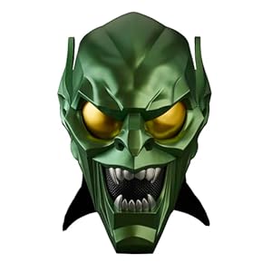 Marvel Legends Series Green Goblin Premium Roleplay Helmet, Spider-Man: No Way Home Adult Collectible Roleplay Gear